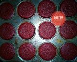 A picture of step 2 of Red velvet cupcakes (oil based).