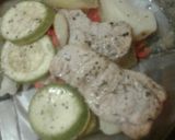 Foto del paso 5 de la receta: Bifes carre de cerdo con verduras al horno