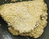 A picture of step 2 of Sesame seeds papadi (til).