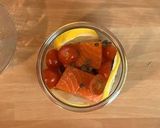 Karácsonyi fűszeres lazac 5 perc alatt-inspiráció Dolce per Amore konyhájából recept fázis 2 fotója