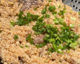 Gambar langkah 4 resipi Nasi Goreng Daging.