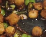 A picture of step 8 of Soya Chilli.