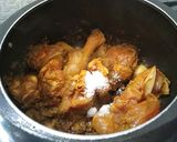 A picture of step 3 of Quick Pressure Cooker Chicken Curry.