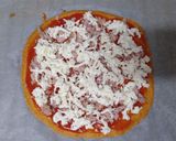 Foto del paso 4 de la receta Pizza light con base de calabaza