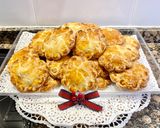 Foto del paso 9 de la receta: Pastelitos con manteca, vino Dulce y cabello de ángel “sin gluten”