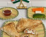 A picture of step 19 of Healthy Tricolour Paneer & Veggie Bread Pockets 🧡🤍💚.