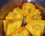 Foto langkah ke 1 dari resep Klepon Kabocha Choki Tabur Wijen.