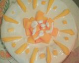 A picture of step 10 of Mango Cake🍰 Recipe without Oven.