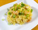 Foto del paso 5 de la receta: Risotto de pollo y camarones