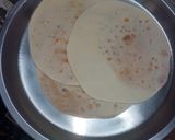 A picture of step 26 of Maharashtrian puran poli.