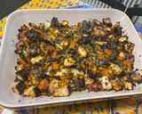 Une image de l'étape 13 de Aubergines, carottes et tomate au four.
