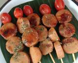 Sate Sosis Bakar Madu langkah memasak 6 foto