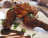 A picture of step 5 of Buttermilk Fried Chicken.