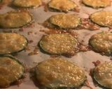 Foto del paso 3 de la receta: Chips de Calabacín 🥒con Cheddar & Padano🧀 en horno