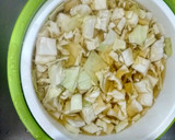 Foto del paso 1 de la receta: Repollo a la carnes frías súper económico y fácil 👍✨
