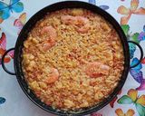 Foto del paso 7 de la receta Arroz con merluza y verduras muy fácil de preparar