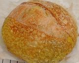 Foto langkah ke 25 dari resep Matcha Ubi Ungu Kunyit Sourdough Bread.