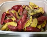 Une image de l'étape 8 de Potatoes au cidre, thym, ail et oignons.