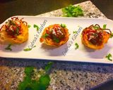 A picture of step 6 of Spaghetti & Meatball baskets:.