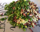 Une image de l'étape 5 de Salade composée à la mortadelle de Bologne farcie.