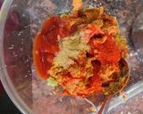 A picture of step 2 of Paneer Makhani.