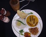 সজনে ডাঁটা দিয়ে মুগ ডাল (sajne data diye mog dal recipe in Bengali) রেসিপি ধাপ - 8 ছবি