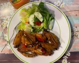 A picture of step 3 of Fried Chicken Wings with Fish Sauce.