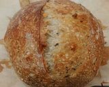 Foto langkah ke 15 dari resep Moringa Jinten Hitam Italian Herbs Cheese Sourdough Bread (Oven Tangkring).