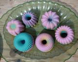 Foto langkah ke 7 dari resep Rainbow puding / Puding roti tawar.