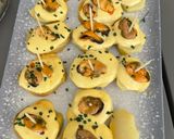 Foto del paso 5 de la receta: Patatas cocidas, con mejillones frescos y mahonesa de Mejillones en escabeche….bunisssimos…..😜