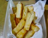 Foto langkah ke 5 dari resep 207. Singkong goreng empuk renyah dan gurih.