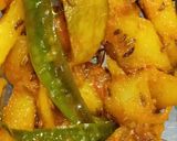 A picture of step 5 of Mango chillies pickle.