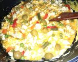 Tavaszi tojásos nokedli 🥕🌽🥚🫑🍅 recept fázis 3 fotója