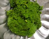 A picture of step 3 of Golden Cheesy Palak Nuts 🥜.
