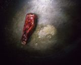 A picture of step 3 of Aloo Chokha.