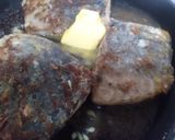 A picture of step 8 of Grilled fish & lemon butter sauce.