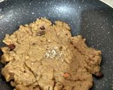 A picture of step 6 of Jowhar Banana Halwa.