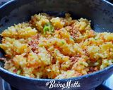 A picture of step 6 of Veggie Sago Poha.