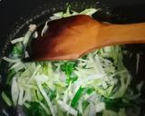 A picture of step 2 of Chicken cheese bubloo bread 😋😋.