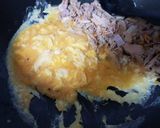 A picture of step 5 of Fried Quinoa with tuna.