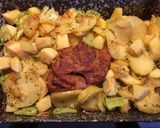 Almás-krumplis köret recept fázis 5 fotója