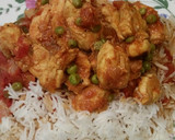 A picture of step 6 of Chicken with tomatoes.