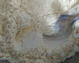 A picture of step 1 of Kadhi Pakoda.