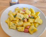A picture of step 8 of Grandma’s Potato Gnocchi with Butter and Sage.