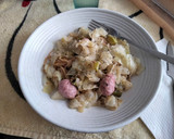 Foto del paso 9 de la receta: Noodles con albóndigas recuperadas y col