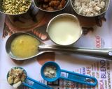 A picture of step 1 of Green lentils Payasam.