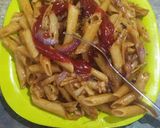 A picture of step 5 of Italian pasta.