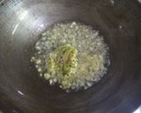 A picture of step 4 of Manchurian fried rice.