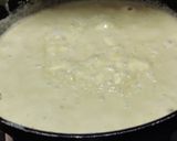 A picture of step 3 of Kesari milk peda.