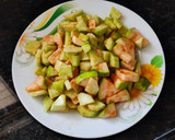 A picture of step 3 of Guava cucumber salad.